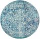 Evoke 253 Blue Round by Rug Culture 