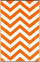 Laguna Orange Outdoor Rug by FAB Rugs