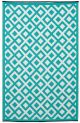 Marina Sea Green Outdoor Rug by FAB Rugs