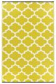 Tangier Celery and White Plastic Outdoor Rug by FAB Rugs