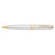 Sheaffer 300 Chrome/Gold Trim Ballpoint Pen