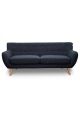 6ixty Sofa Slate (G) 3Seat
