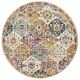 Museum 861 Rust Round by Rug Culture