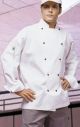 CR Classic White Long Sleeve Chef Jacket by Global Chef