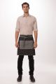 Black Bronx Half Bistro Apron by Chef Works