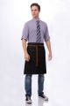 Black Memphis Bistro Apron by Chef Works