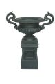 Campana Small Iron Urn & Base