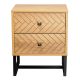 Channel Enterprises Milan Bedside Table