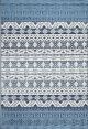 Seaside 3333 White Blue by Rug Culture
