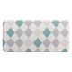 Fab Rug Simple Diamond Laundry & Kitchen Mat
