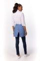 French Blue Medford Half Bib Apron by Chef Works