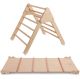 Lifespan Kids Pikler Climbing Frame Package with Slide & Triangle