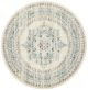 Century 922 White Round by Rug Culture