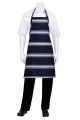 Navy Butcher Stripe 