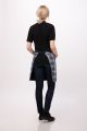 Navy Olympia Half Bistro Apron by Chef Works