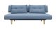 6ixty Rio 3 Seater Sofa Bed - Teal