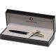 Sheaffer Sagaris Black/Chrome/Gold Tone Trim Ballpoint Pen