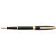 Sagaris® Gloss Black Fountain Pen [Fine Nib]