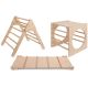 Lifespan Kids Pikler Climbing Frame Package with Slide, Cube & Triangle
