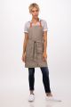Taupe Seattle Bib Apron by Chef Works
