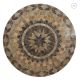 Moroccan Round Travertine Table