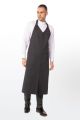 Volante V-Neck Pinstripe Bib Apron by Chef Works