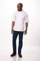 White Volnay Chef Jacket by Chef Works