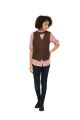 Womens Augustine Rust Vest 