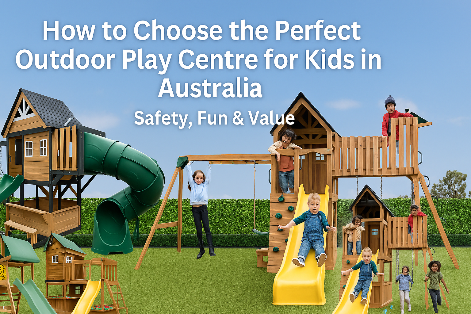 How to Choose the Perfect Outdoor Play Centre for Kids in Australia: Safety, Fun & Value